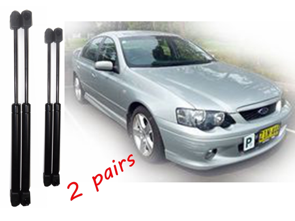 Gas Struts Combo Ford Falcon Fairmont BA BF models 2 PAIRS Bonnet and Boot