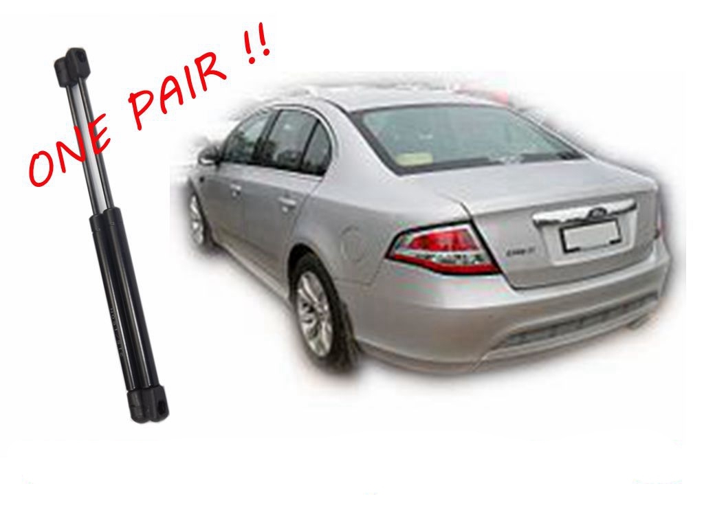 2 x NEW Gas Struts Ford Falcon FG model BOOT no spoiler XT G6 G6E 2008 to 2014