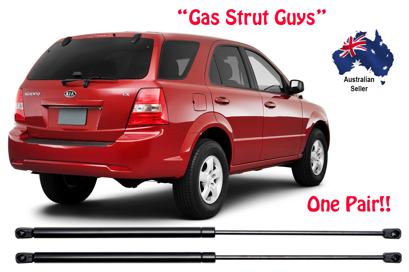 A-Premium Rear Tailgate Liftgate Lift Supports Struts For Kia Sorento 14-15 SUV