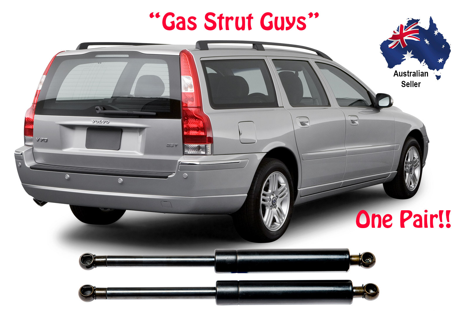 Volvo v70 tailgate struts store