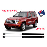 Gas struts Jeep Cherokee KJ model BONNET 02 to 07 new PAIR Ltd Renegade Sport
