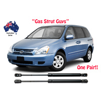 2 x New BONNET Gas Struts suit Kia Carnival and Grand Carnival 2006 to 2014