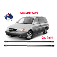 2 x New BONNET Gas Struts suit Kia Carnival LS model 1998 to 2006 OEM quality