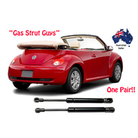 2 x NEW Volkswagen VW New Beetle Cabriolet Boot Gas Struts 2001 to 2010 