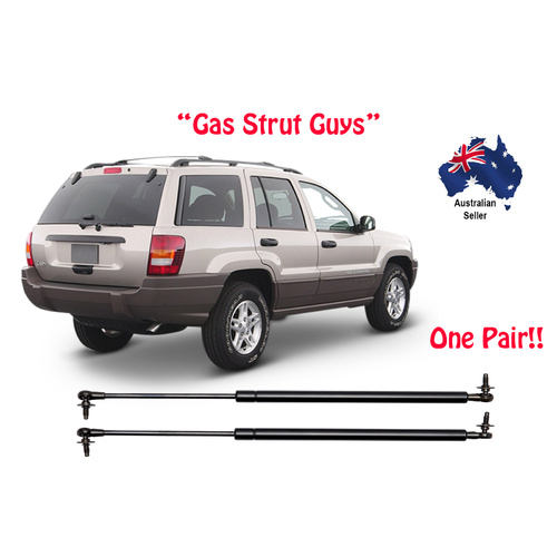2 x NEW Gas Struts suit Jeep Grand Cherokee TAILGATE WG & WJ models 99 to 04  