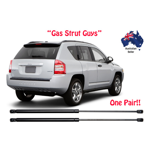 2 x NEW Gas Struts suit Jeep Compass Tailgate 2007 on Sport Latitude Limited
