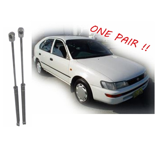 2 x NEW Gas Struts fits Toyota Corolla Seca AE101 AE102 HATCH Holden Nova LG 